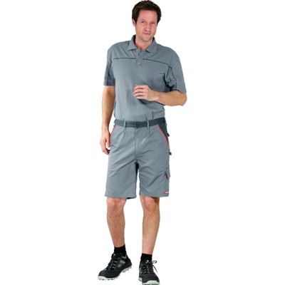 Produktbild von Planam - Shorts 2470 zink/orange/schiefer, Größe 2XL