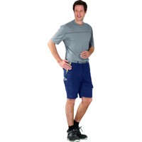 Produktbild von Planam - Shorts 2473 marine/gelb/zink, Größe XL