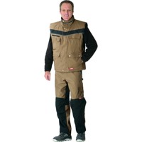 Produktbild von Planam - Winterweste 2584 sand/schwarz, Größe M