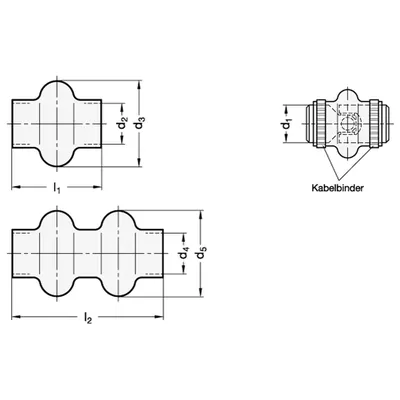 Produktbild von Ganter Norm® - Schutzhüllen für Kreuzgelenke (808.1-42-D)
