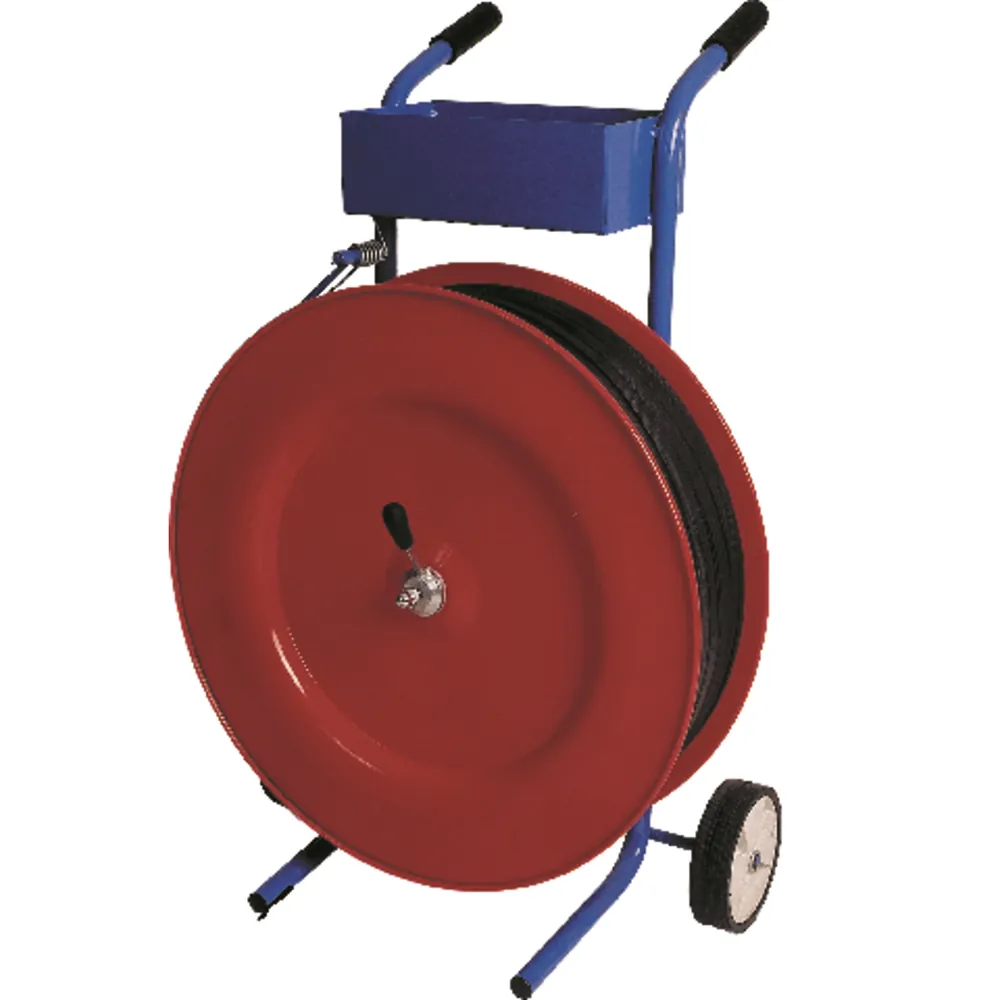 Abrollwagen rot, fahrbar für PP-Band 13/16mm Produktbild img1 L