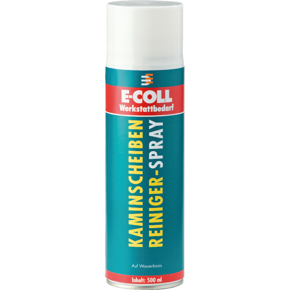 E-COLL Kaminscheibenreiniger silikonfrei, wasserbasiert 500ml Spraydose Produktbild img2 L