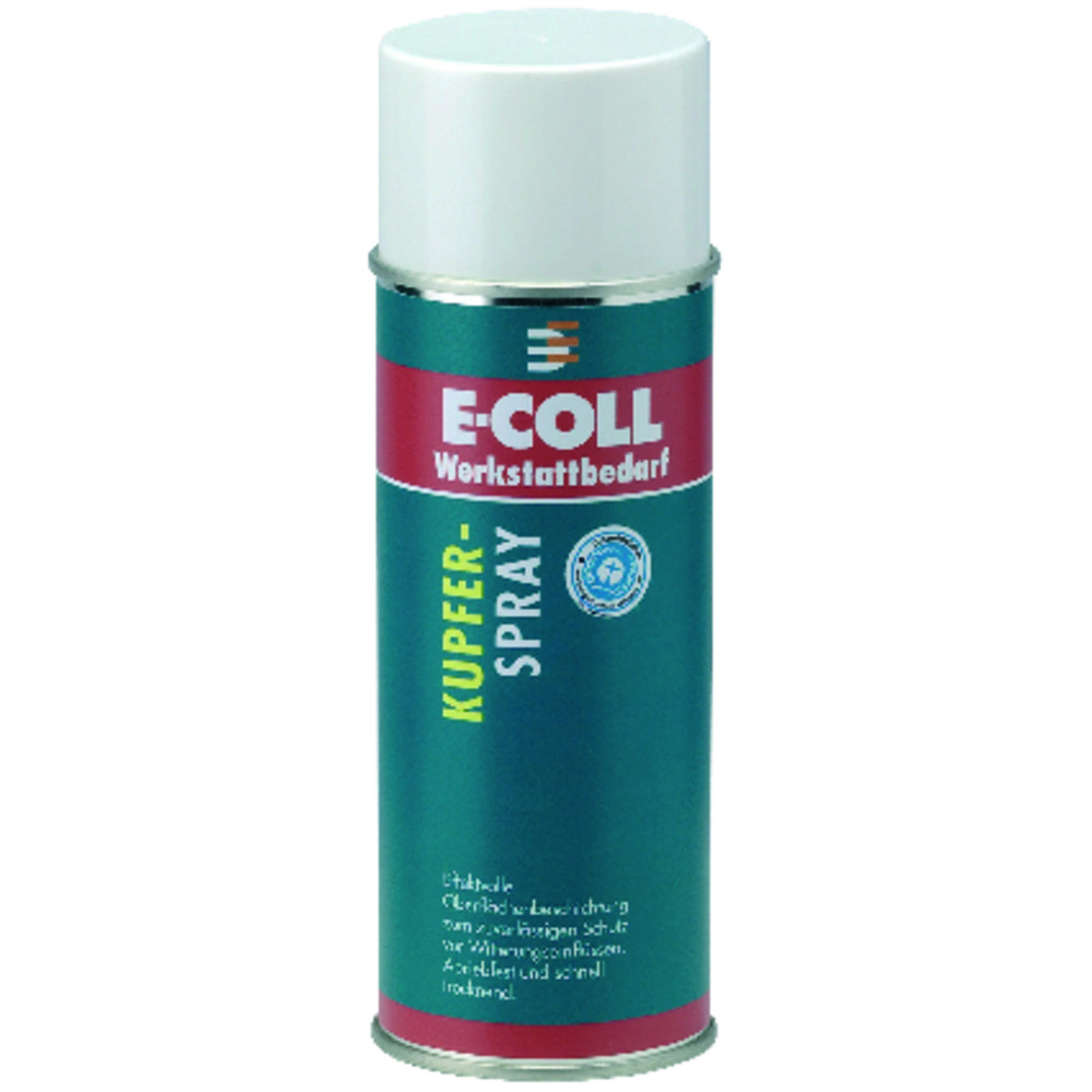E-COLL Kupferspray glänzend silikonfrei temperaturbeständig bis 200°C 400ml Dose Produktbild img2 L