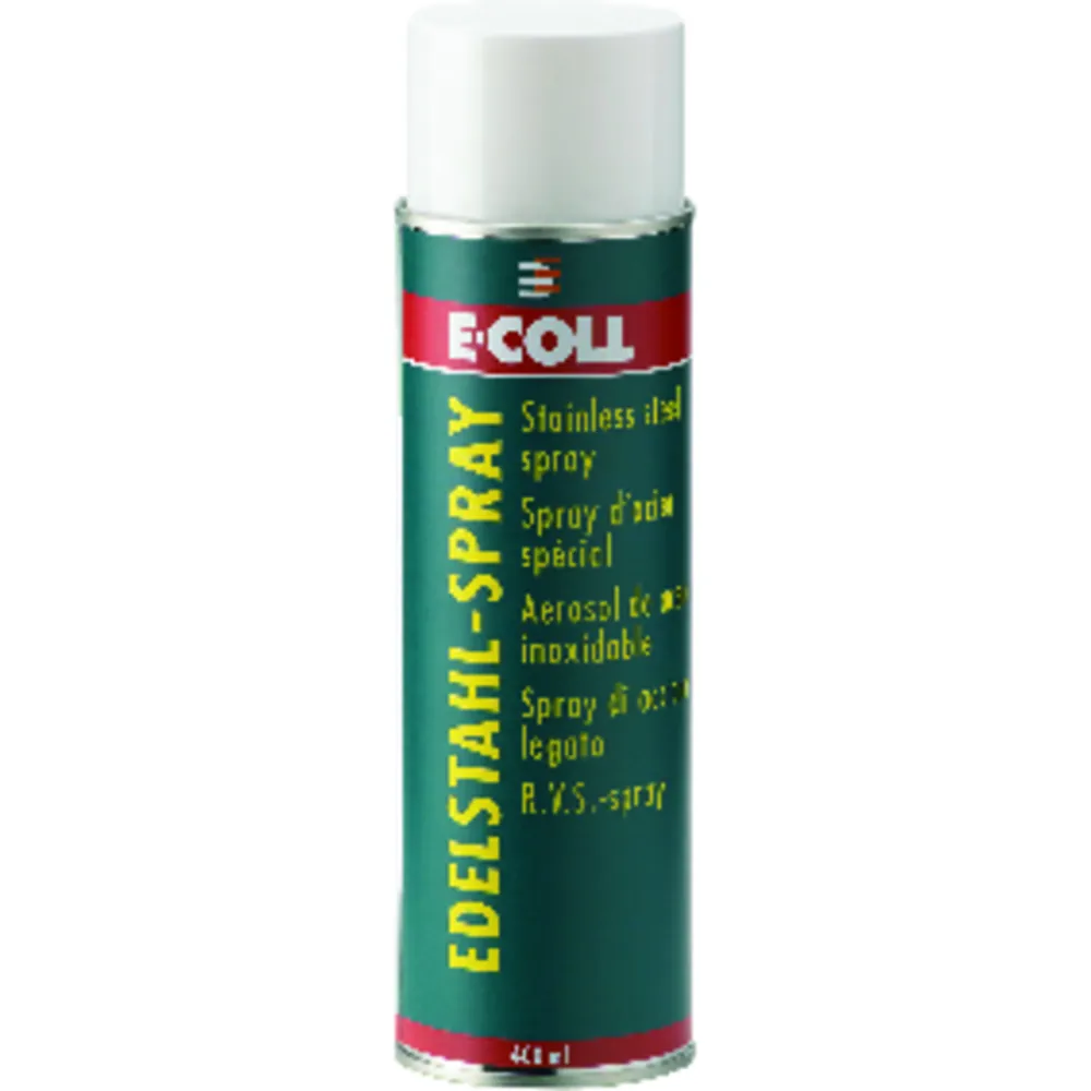 E-COLL Edelstahl-Spray anthrazit silikonfrei, Temperatur bis 300°C, 400ml Dose Produktbild img2 L