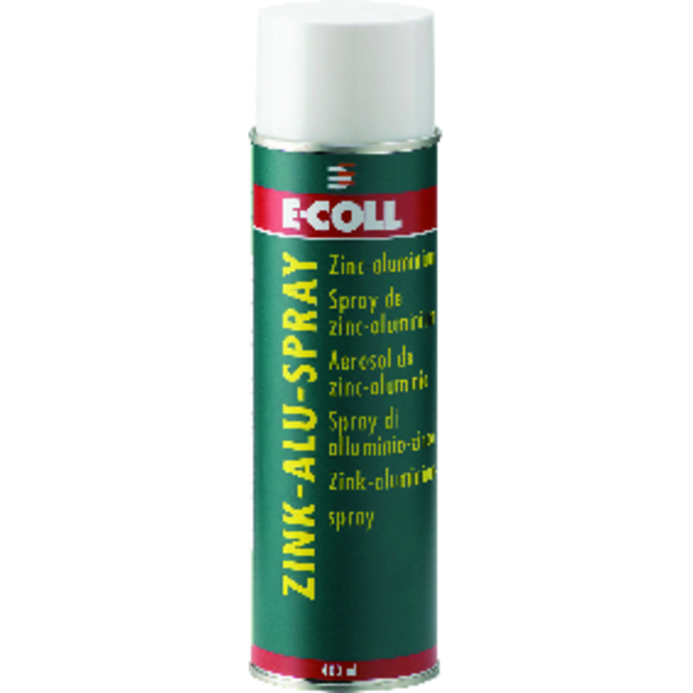 E-COLL Zink-Alu-Spray silikonfrei silberglanz schnelltrocknend 400ml Dose Produktbild img2 L