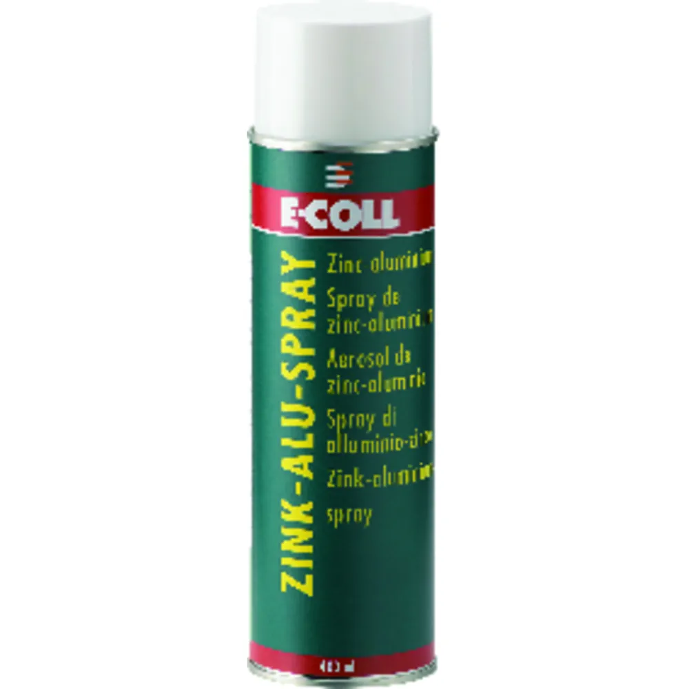 E-COLL Zink-Alu-Spray silikonfrei silberglanz schnelltrocknend 400ml Dose Produktbild img2 L
