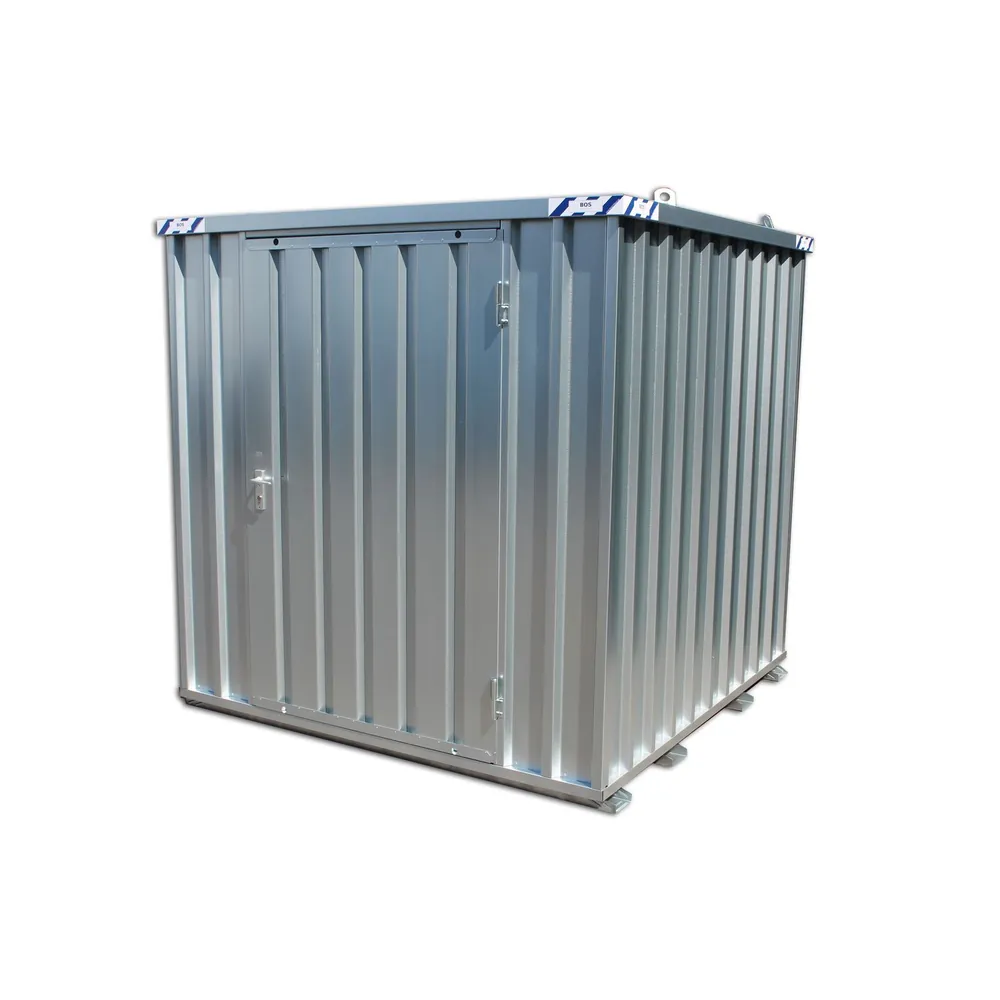 BOS Materialcontainer 2 x 2 m 1-flügelige Tür 2m Seite Produktbild img1 L