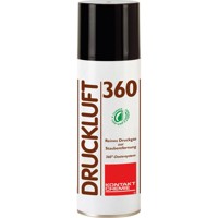 Produktbild von KONTAKT CHEMIE® - Druckluftspray, Druckluft 360, 360°Sprühtechnik 200ml Spraydo