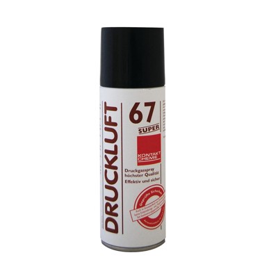 Produktbild von KONTAKT CHEMIE® - Druckluftspray, Druckluft 67 Super, 200ml Spraydose