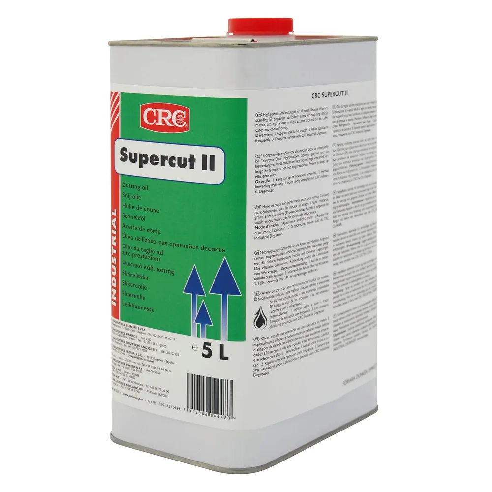 CRC Bohr- und Schneidöl Supercut silikon-, chlor- und aminfrei 5 Liter Kanister Produktbild img1 L