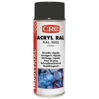 Produktbild von CRC® - Acryl Schutzlack RAL 9005 Tiefschwarz glänzend 400ml Spraydose