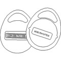GEZE Schlüsselanhänger RFID (EM / 125 kHz), schwarz Produktbild img2 S