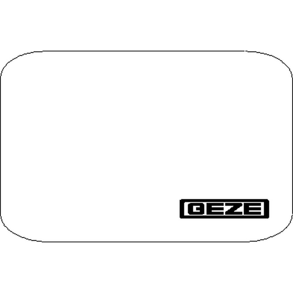 GEZE Ausweiskarte RFID (EM / 125 kHz), weiß Produktbild img2 L