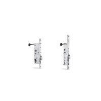 GEZE Elektrisch kuppelbares Panik-Einsteckschloss SecuLogic IQ Lock EM, E72, rund Produktbild