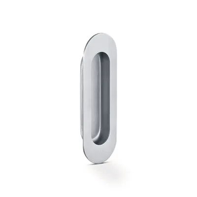 Produktbild von GEZE - Griffmuschel, oval, edelstahl matt