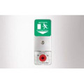 GEZE Türzentrale TZ 322 SN, AP, grün Produktbild img3 S