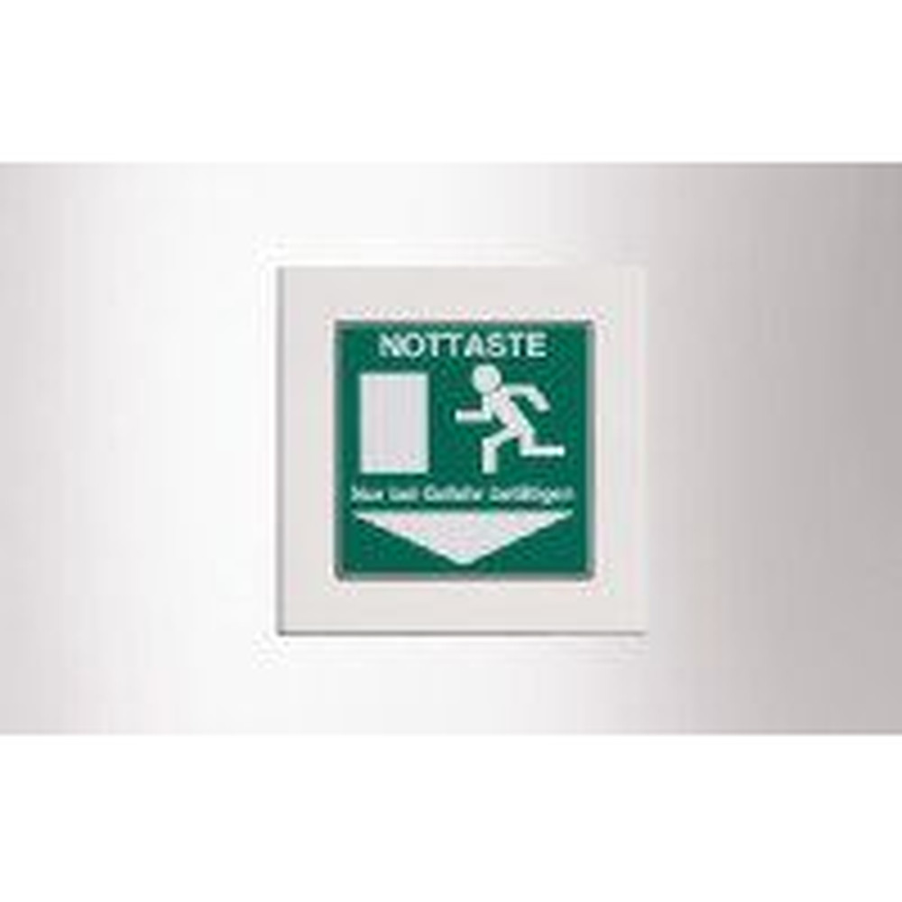 GEZE OA-Fluchtwegschild FWS, grün RAL 6032 lackiert Produktbild img3 L