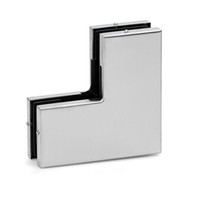 GEZE Eckverbindung Glass Fitting PT 63, Edelstahl Produktbild
