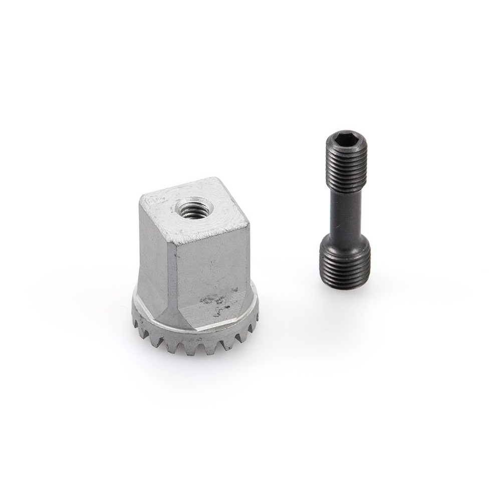 GEZE Achsoberteil TS500/TS550,mit Vierkant,0mm verzinkt Produktbild img1 L