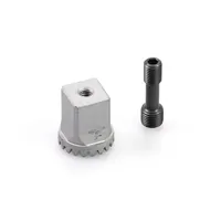 GEZE Achsoberteil TS500/TS550,mit Vierkant,0mm verzinkt Produktbild