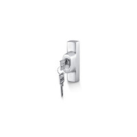 GEZE DK-Zusatzriegelschloss, abschließbar, F 1200, gleichschließend, Aluminium Produktbild
