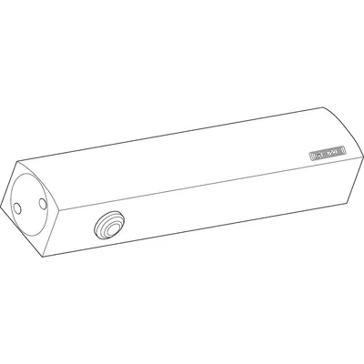 Produktbild von GEZE - Türschließer TS 5000, EN 2-6, ohne Gleitschiene, silberfarbig