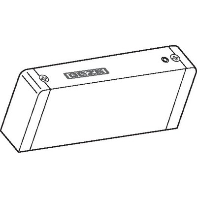 Produktbild von GEZE - Kippf.-Elektrolinearantrieb, E 212 R1,Hub max. 70mm, Aluminium,RAL 9016 