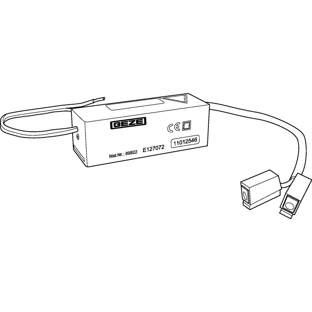 GEZE Netzteil NT19.2-24,230 V AC,IP54,Aufputz Produktbild img3 L