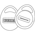 GEZE Schlüsselanhänger RFID (EM / 125 kHz), schwarz Produktbild img3 S