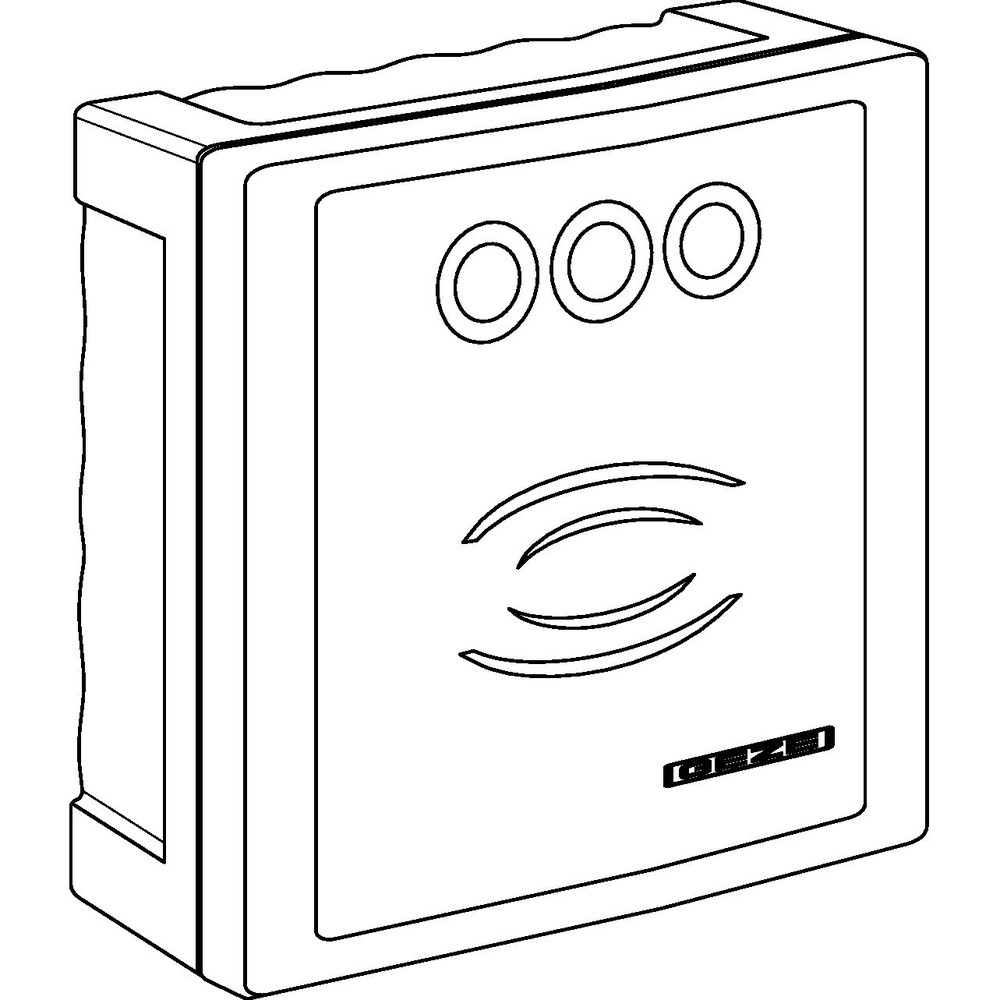 GEZE GCVR200, RFID LESER, UP Produktbild img3 L