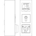 GEZE Türzentrale TZ 320 SN, V2A, AP, Set Produktbild img2 S