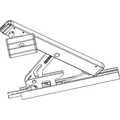 Produktbild von GEZE - OL-Schere, abschließbar, OL 90N, Aluminium,RAL 9016 lackiert