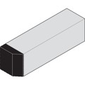 Produktbild von GEZE - OL-Endabdeckung, für Oberlichtschere, OL 320, Aluminium,RAL 9016 lackier