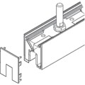 Produktbild von GEZE - ZT-Glasklemmplatte 30mm, Aluminium naturton eloxiert