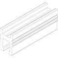 Produktbild von GEZE - ZT-Führungsprofil, 1000mm, Levolan 60/150, naturton eloxiert