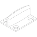 GEZE Bodenführung Levolan/Perlan/Rollan,1-flg., Stahl vz Produktbild img3 S