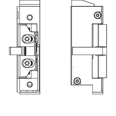 Produktbild von GEZE - Vektortüröffner,mit schwacher Fallenfeder,A4010LFA AC/DC,DL-R