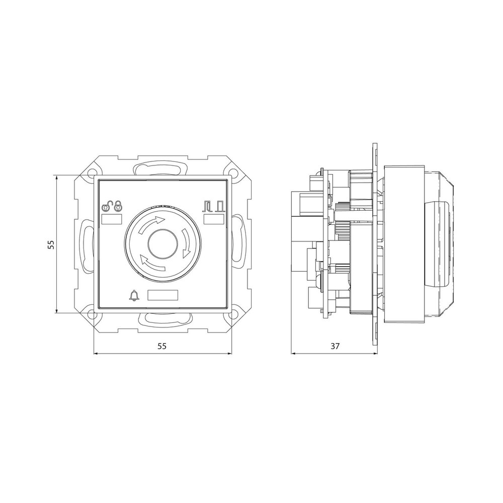 GEZE Steuerungseinheit TZ 300 UP Produktbild img3 L