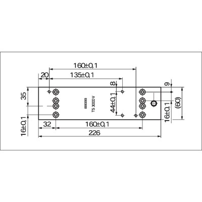 Produktbild von GEZE - Montageplatte TS 3000,silberfarbig elox.