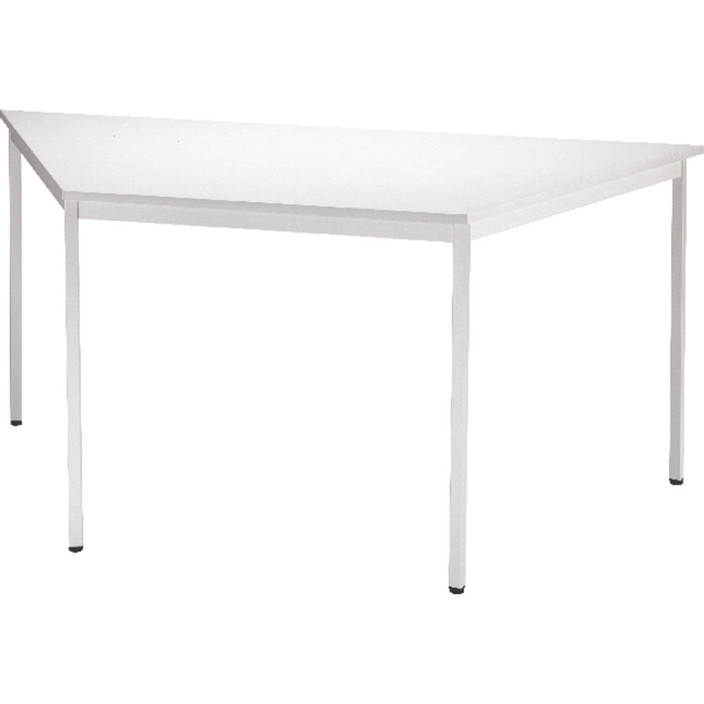 Hammerbacher Trapeztisch lichtgrau STRECKE Produktbild img1 L