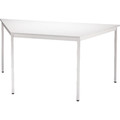 Hammerbacher Trapeztisch lichtgrau STRECKE Produktbild