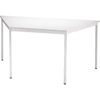 Hammerbacher Trapeztisch lichtgrau STRECKE Produktbild