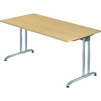 Produktbild von Hammerbacher - Schreibtisch lichtgrau 1600x800mm STRECKE