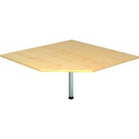 Produktbild von Hammerbacher - Trapezeckplatte 1200x1200mm Buche STRECKE