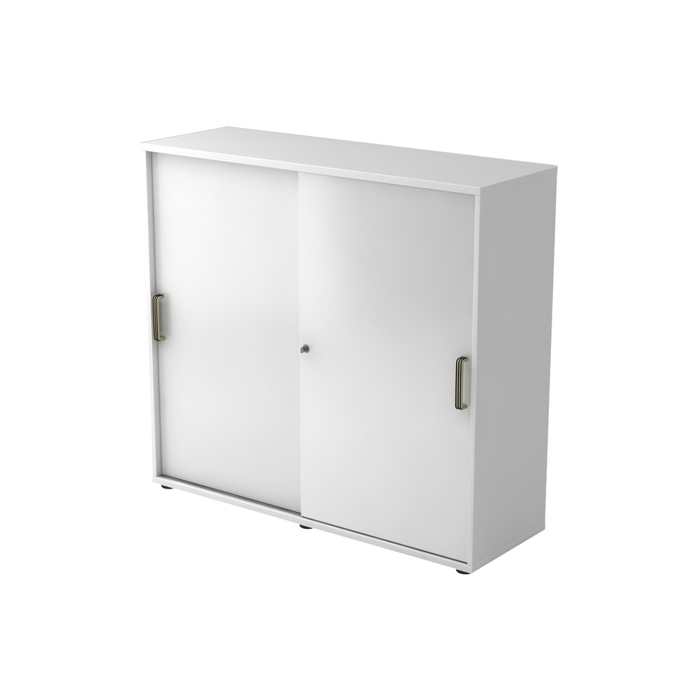 Hammerbacher Schiebetürenschrank 120x40x1100cm Weiß Produktbild img1 L