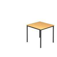 Produktbild von Hammerbacher - Besprechungstisch 80x80 Buche/schwarz