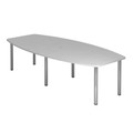 Hammerbacher Konferenztisch 280 x 130 cm, Dekor Grau Produktbild img1 S