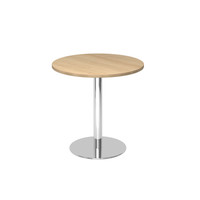 Produktbild von Hammerbacher - Besuchertisch Eiche/Chrom D 800mm