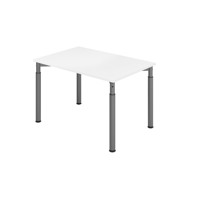 Produktbild von Hammerbacher - Schreibtisch 4-Fuß 1200 x 800mm Weiß
