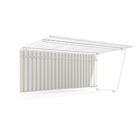 wsm® Überdachung Siegen einseitig Rückwand für Anbaueinheit Produktbild